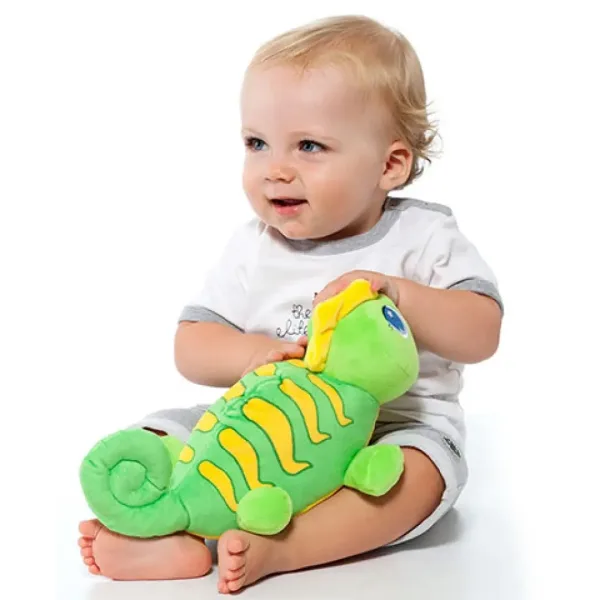 Molto: Pluszowy kameleon GusyLuz z światłem do spania zdjęcie 3