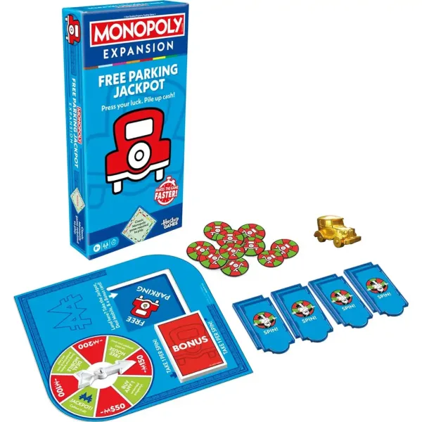 Monopoly: Free Parking Jackpot rozszerzenie - Hasbro zdjęcie 2