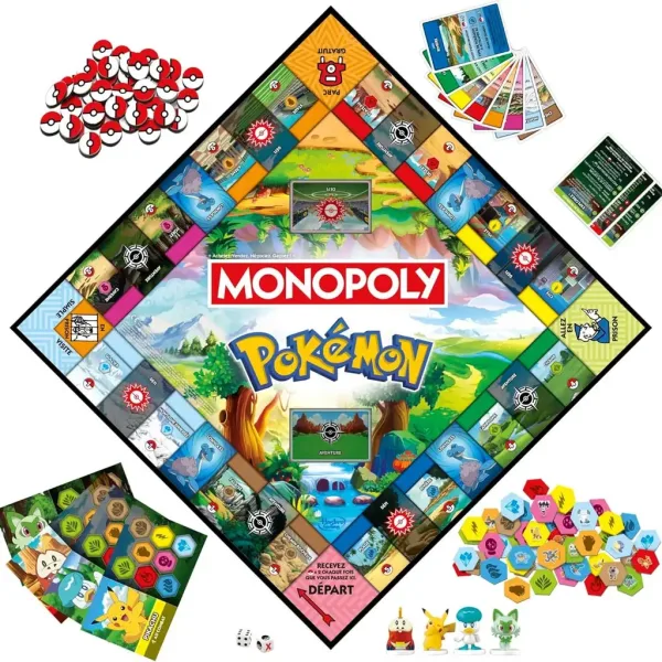 Monopoly Pokemon gra planszowa - Hasbro zdjęcie 2