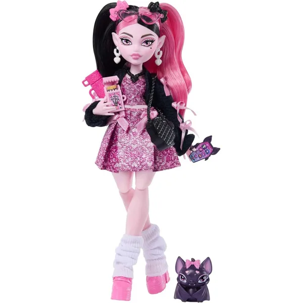 Monster High Draculaura lalka z akcesoriami - Mattel zdjęcie 3