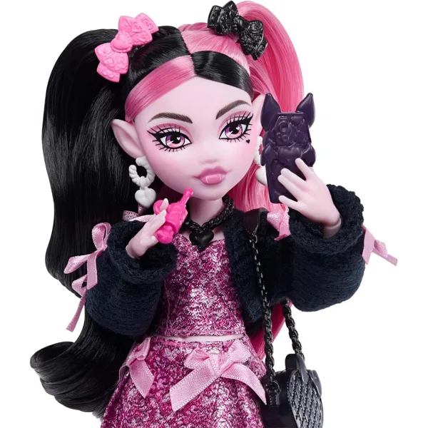Monster High Draculaura lalka z akcesoriami - Mattel zdjęcie 4