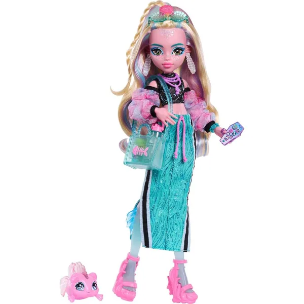 Monster High Lagoona Blue lalka z akcesoriami - Mattel zdjęcie 3