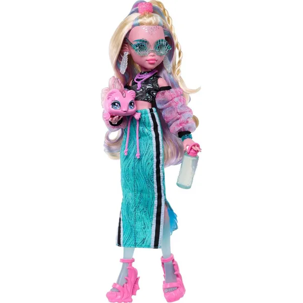 Monster High Lagoona Blue lalka z akcesoriami - Mattel zdjęcie 4