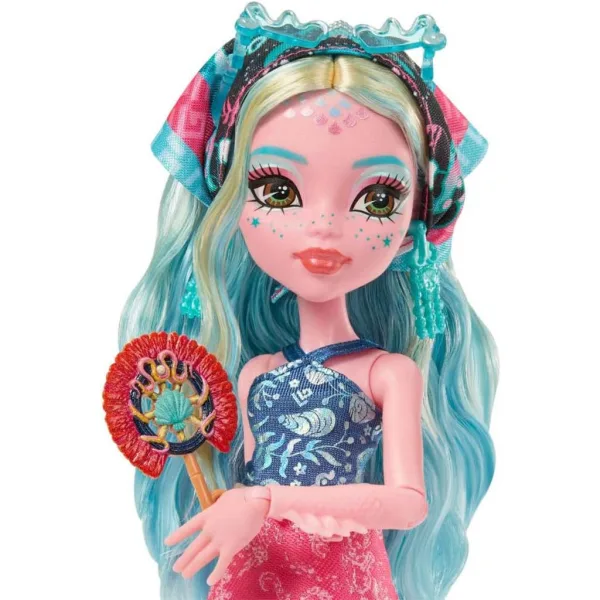 Monster High Potwornie Tajemniczy Przyjaciele: Straszliwa podróż Lagoona Blue lalka - Mattel zdjęcie 4