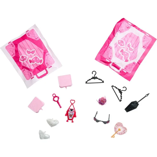 Monster High Strasznie Fajni Przyjaciele: Upiorna podróż Draculaura lalka - Mattel zdjęcie 3