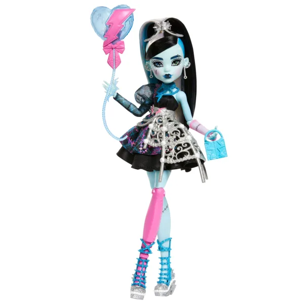 Monster High: Strasznie Słodkie Urodziny – tajemnicza zabawa lalka Frankie – Mattel zdjęcie 3