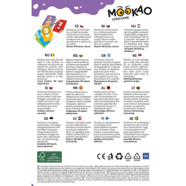 Mookao gra karciana z krówkami – Trefl zdjęcie 3