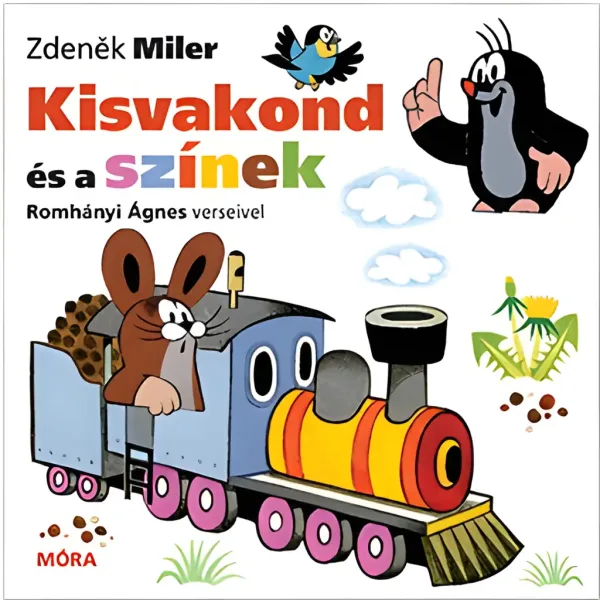 Móra: Zdeněk Miler i Ágnes Romhányi - Krecik i kolory wierszowana książeczka zdjęcie 1