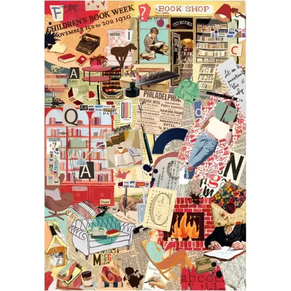 More is More: Książki i pisanie HQC 1000-elementowe puzzle - Clementoni zdjęcie 2