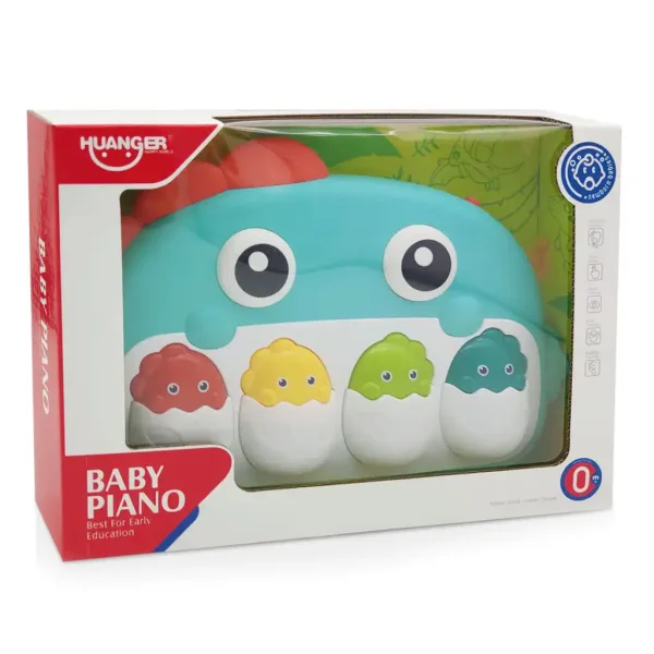 Music World: Dino przyjaciel - pianinko dla dzieci 30 cm zdjęcie 4