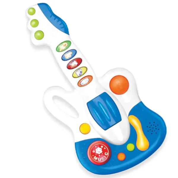 Music World: Gitara dla dzieci ze światłem i dźwiękiem zdjęcie 2