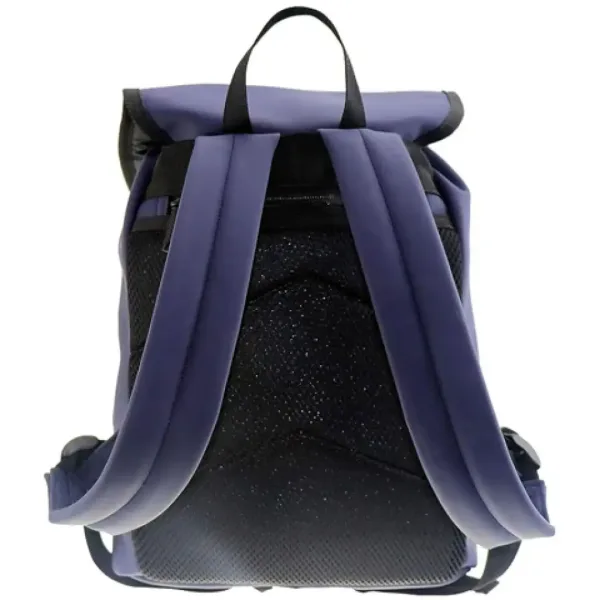 Must: Niebieski plecak szkolny z klamrą, 22x11x31cm zdjęcie 2