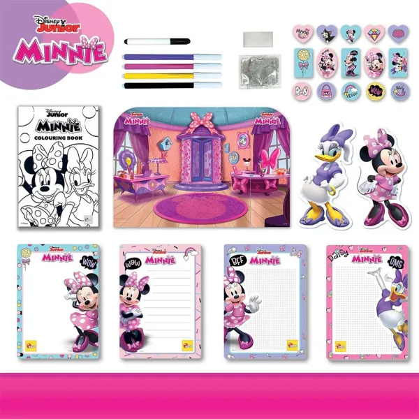Myszka Minnie szkoła rysunku w plecaku - Lisciani zdjęcie 3