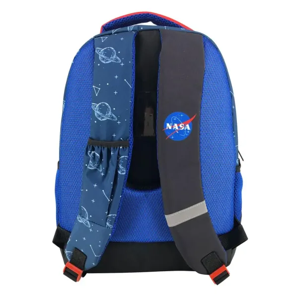 NASA Space Expeditions trzykomorowy plecak szkolny, 33x18x43 cm zdjęcie 2