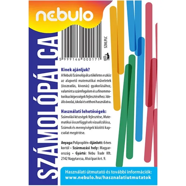 Nebulo: Kolorowe liczmany, zestaw 40 sztuk zdjęcie 1