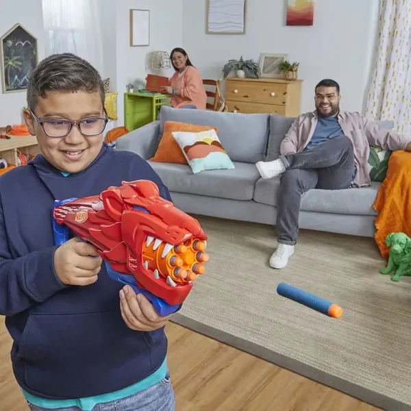 Nerf: Lionfury miotacz miękkich pocisków z 16 nabojami - Hasbro zdjęcie 4