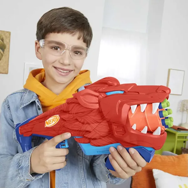 Nerf: Lionfury miotacz miękkich pocisków z 16 nabojami - Hasbro zdjęcie 6