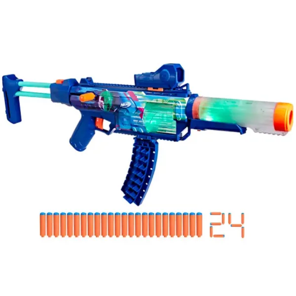Nerf: Loadout Cyberlight Ghost wyrzutnia piankowych pocisków – Hasbro zdjęcie 2