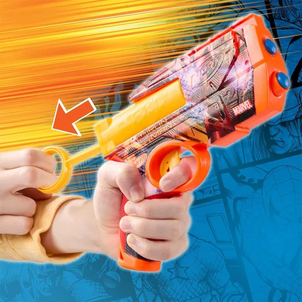 Nerf: Marvel Iron Man pistolet na piankowe strzałki - Hasbro zdjęcie 3
