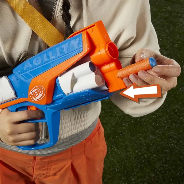 Nerf: N-Series: Agility wyrzutnia piankowych pocisków z 12 nabojami - Hasbro zdjęcie 4