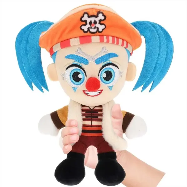 Netflix: One Piece - Pluszowa figurka postaci Buggy 20 cm zdjęcie 3