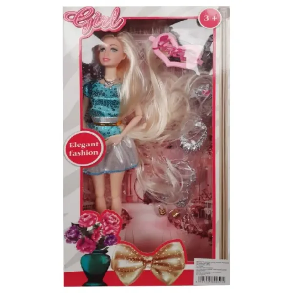 Nicky, elegancka lalka modowa o długich, blond włosach, 28 cm, z akcesoriami, dostępna w kilku wariantach zdjęcie 3