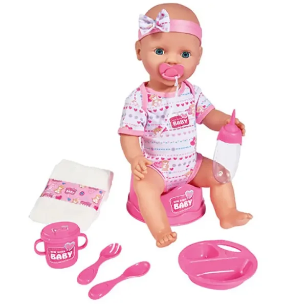 Noworodek Sikuś - lalka z akcesoriami 43cm - Simba Toys zdjęcie 2