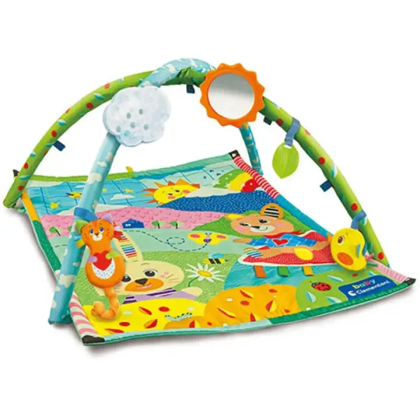Odkryj to! Mata do zabawy ze zwierzątkami i akcesoriami 61x82 cm - Clementoni baby zdjęcie 2