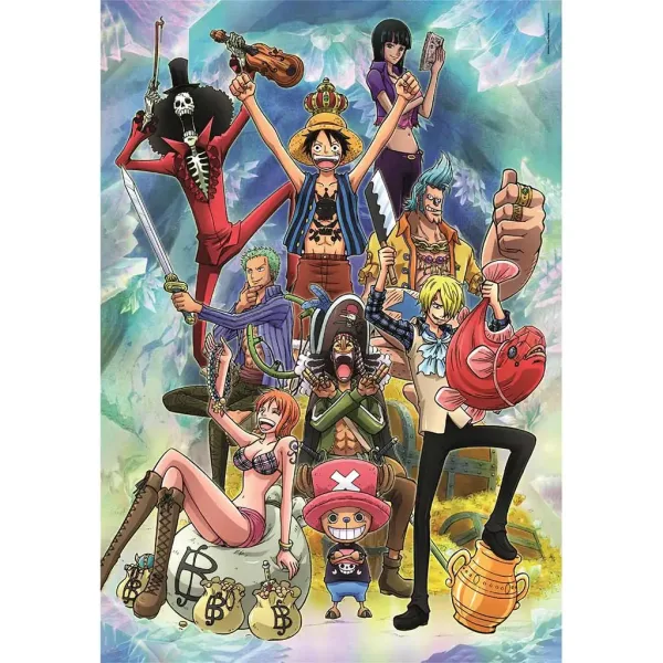 One Piece 1000-elementowa kompaktowa układanka 50x70cm - Clementoni zdjęcie 2
