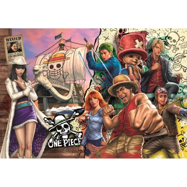 One Piece puzzle Supercolor 180 elementów - Clementoni zdjęcie 2