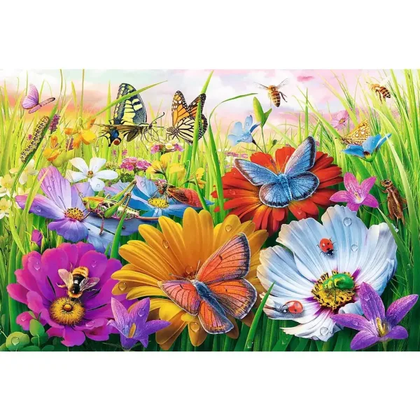 Owady na łące Easy Piece 300-elementowe puzzle - Trefl zdjęcie 2