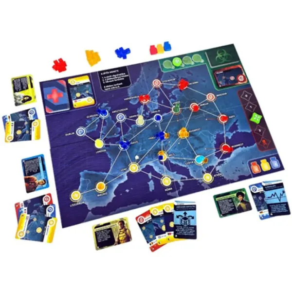 Pandemic: Strefa zagrożenia - Europa gra planszowa zdjęcie 3