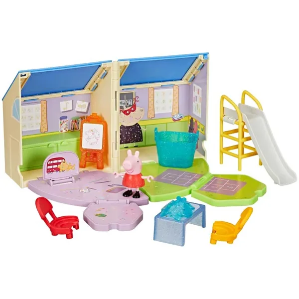 Peppa Pig: Otwierany zestaw przedszkolny Peppy - Hasbro zdjęcie 2