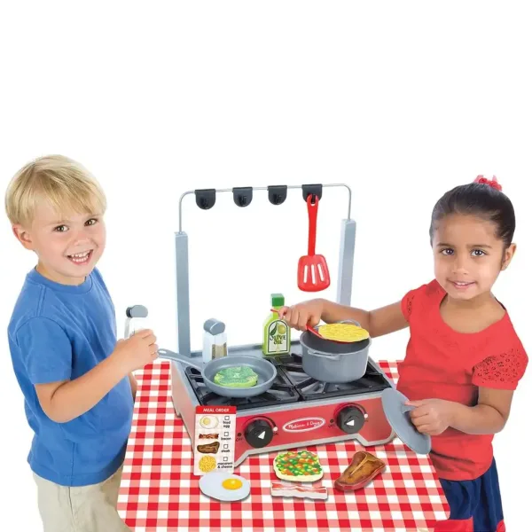 Pieczenie-Gotowanie: Zestaw do pieczenia Deluxe z drewna - Melissa & Doug zdjęcie 3