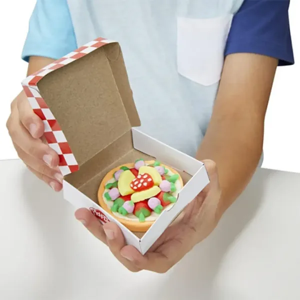 Play-Doh: Kitchen Creations zestaw do robienia pizzy z akcesoriami 284g - Hasbro zdjęcie 3