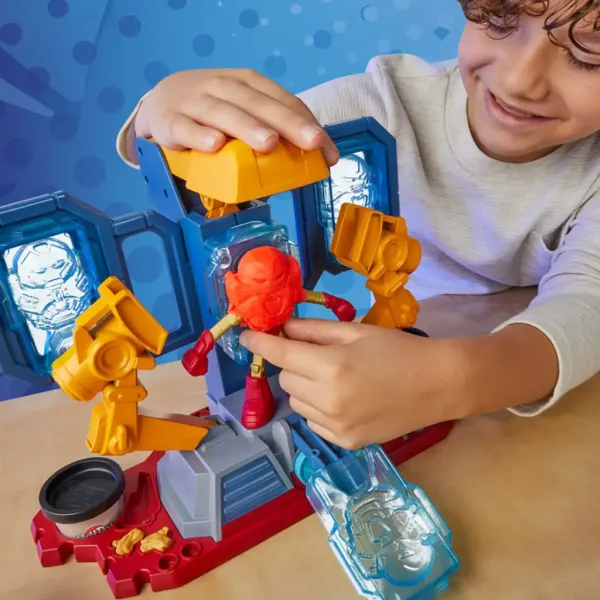 Play-Doh Marvel: Avengers Laboratorium do produkcji zbroi Iron Mana ze światłem i dźwiękiem - Hasbro zdjęcie 1
