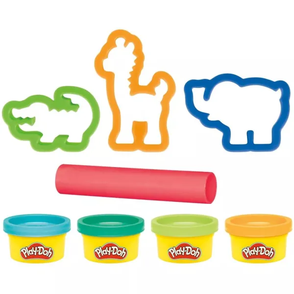 Play-Doh: Mini zestaw safari z 4 pojemniczkami plasteliny - Hasbro zdjęcie 2