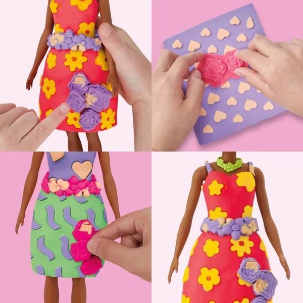 Play-Doh: Zestaw ciastoliny Barbie kwiaty - Hasbro zdjęcie 2