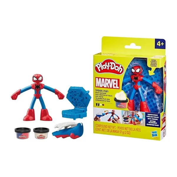 Play-Doh: Zestaw do zabawy Marvel Spider-Man - Hasbro zdjęcie 2