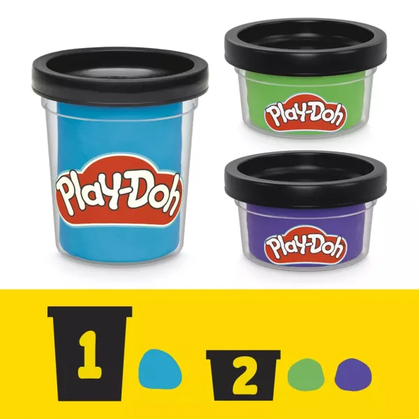 Play-Doh: Zestaw do zabawy Mutacja Wojownicze Żółwie Ninja – Hasbro zdjęcie 2