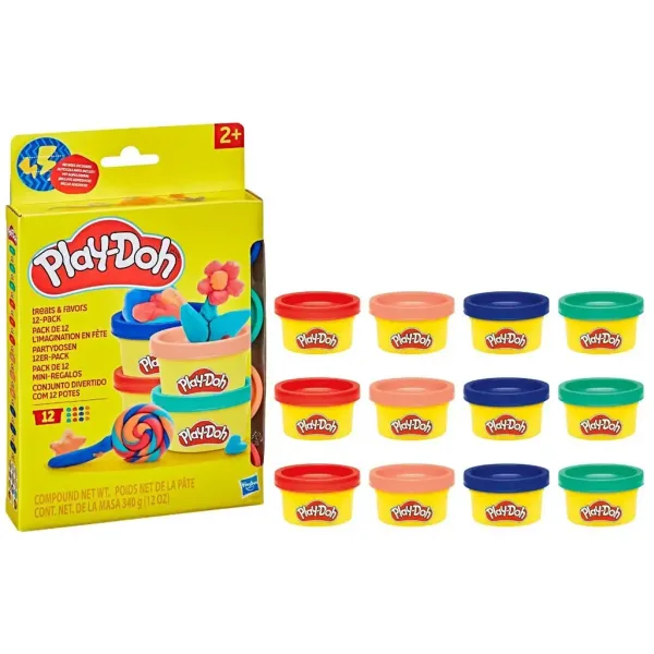 Play-Doh: Zestaw przekąsek i poczęstunków z 12 ciastolinami - Hasbro zdjęcie 2
