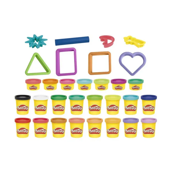 Play-Doh: Zestaw z 23 słoiczkami ciastoliny i innymi akcesoriami - Hasbro zdjęcie 2