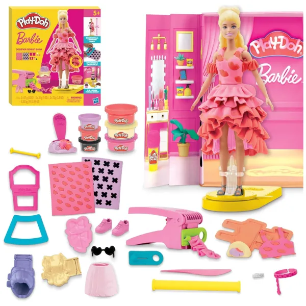Play-Doh: Zestaw z ciastoliną Barbie – Pokaz mody - Hasbro zdjęcie 2