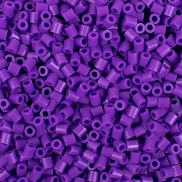 PlayBox: 5 mm MIDI koraliki do prasowania w kolorze fioletowym, opakowanie 6000 sztuk zdjęcie 2
