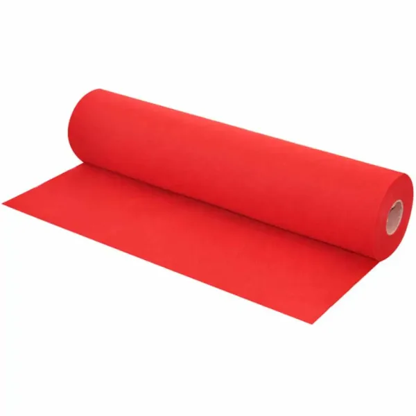 PlayBox: Filc w rolce w kolorze czerwonym, 45 x 500 cm zdjęcie 1