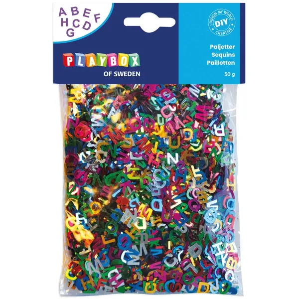 PlayBox: Kolorowy zestaw liter 50g zdjęcie 1