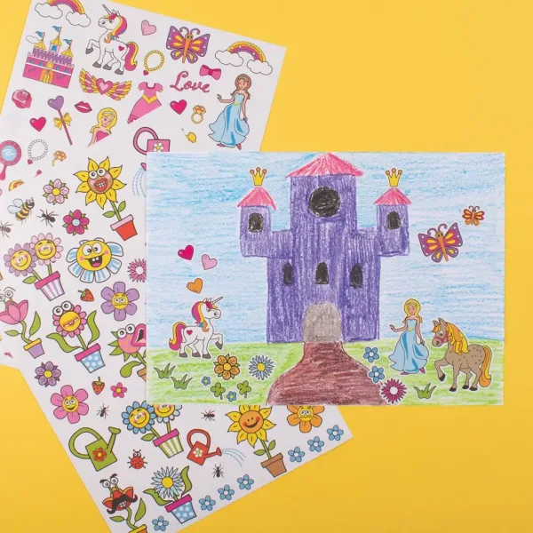 PlayBox: Księżniczki mega zestaw naklejek 500 sztuk zdjęcie 3