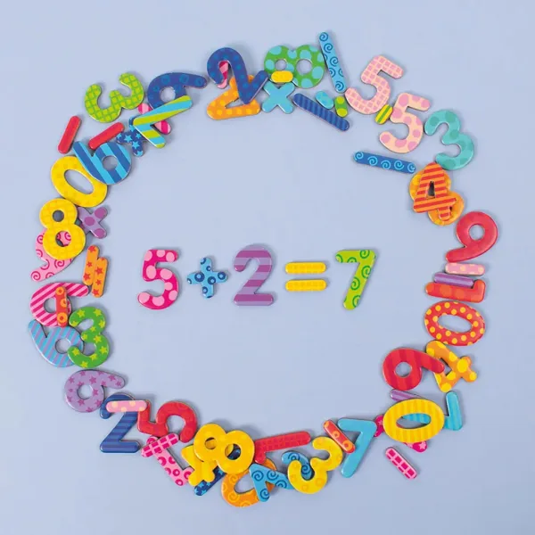 PlayBox: Magnetyczne cyfry i symbole, zestaw 68 elementów zdjęcie 2