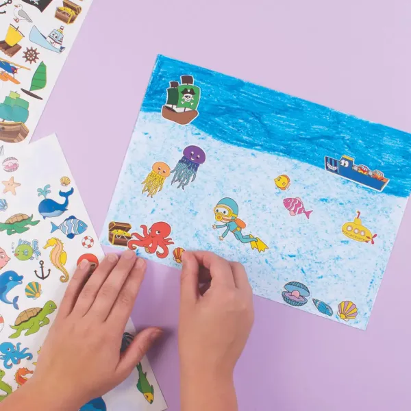 PlayBox: Pojazdy 500 sztuk mega zestaw naklejek zdjęcie 3