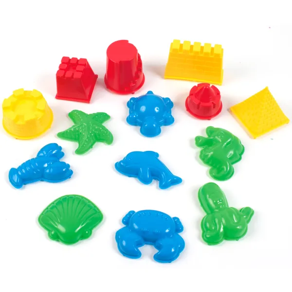 PlayBox: Zestaw foremek do piasku, 14 sztuk zdjęcie 2